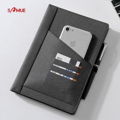 China High quality/simple style/colorful reused striped leather hardcover book of sublimation office use PU notebook beautiful for sale