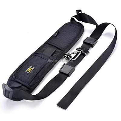 China Universal Quick Release Nylon Anti-Slip Camera Strap Single Shoulder Belt with Metal Hook and Screw for DSLR Camera for sale