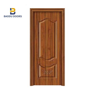 China New Modern Style Melamine Wooden Door Philippines Design For Bathroom , Washroom for sale