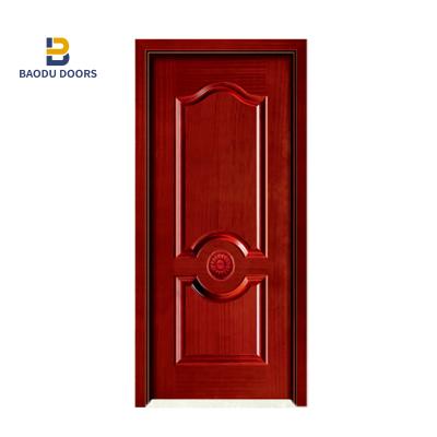 China Modern high quality oak solid wood interior doors with solid wood door weight in wood door production line for sale