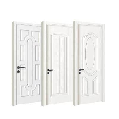 China Fashion Modern Interior Economic White Primer Door Honeycomb Core Wooden Molded Door for sale