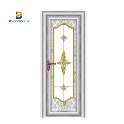 China Zhejiang Old Doors Zhejiang Clearance Modern Aluminum Price Aluminum Door Sliding Door For Bathroom for sale