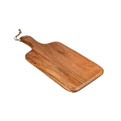 China Sustainable Multifunctional Acacia Wood Rectangular Nature Plant Rectangular Vegetable Cutting Board for sale