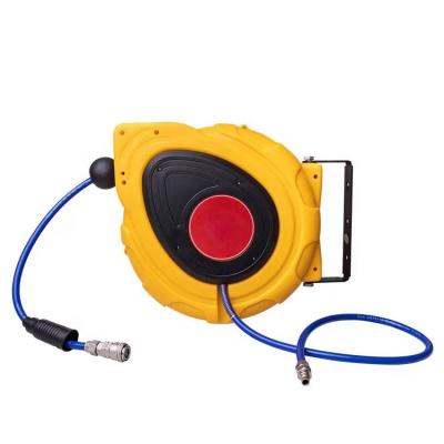 China Automatic Retractable Wall Mount Reel Hose Reel Hose Reel 3 Core Adjustable Electric Vacuum Cable Reel for sale