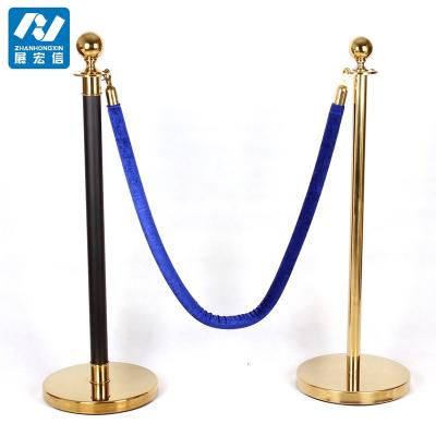 China Safe Cafe Traffic Barrier Queue Rope Rack for sale