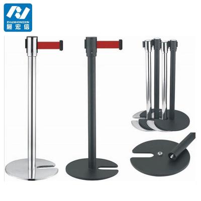 China Underground/Hotel/Bank/Airport And So On Q Up Tension Rack Cassette Belt U-Shape Bank Retractable Barrier for sale