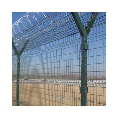 China High Security Welded Wire Mesh Fence for Airport/Prison Anti Climb Security Fence for sale