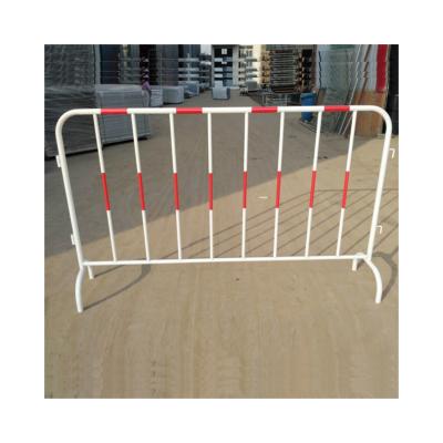 China Best Seller iron horse mobile guardrail plastic iron horse guardrail for municipal roads temporary fence iron horse guardrail for sale