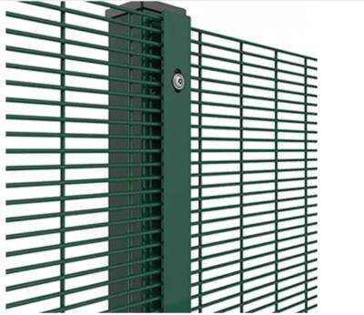 China Powder Coated 358 High Security Fence for Prison Easy to Assemble and Anti Climb Design for sale