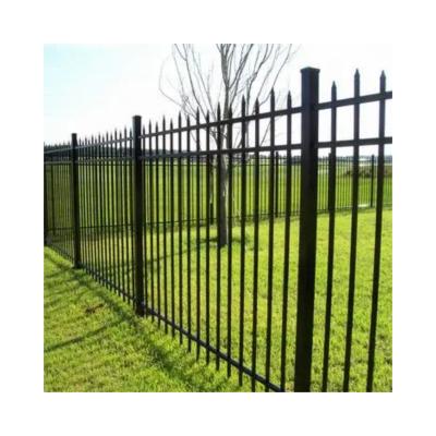 China Design Fence Panel 2*2.4mm Adjustable Wrought Iron Steel Metal Picket Ornamental Fence for sale