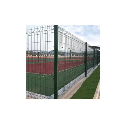 China Supply Speed Garden fence Pvc coated galvanized welded 3D curved wire mesh fence for sale