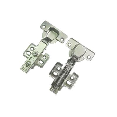 China Easy Installation Us Invisible Hydraulic Soft Closing Adjustable Hinges Furniture Premium Nickel Plated Hardware Cabinet Door Hinges 4000pcs for sale