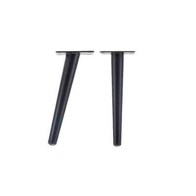 China Easy Installation Us In Hot Selling Furniture Hardware Accessories Modern Tapered Office Furniture Metal Table Legs for sale