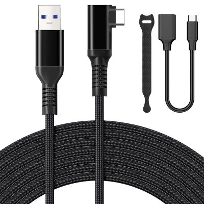 China Oculus Search 1/2 10ft USB 3.0 to USB C Link Cable Used for Oculus Meta Search 1 VR Headset Gaming PC Steam for sale