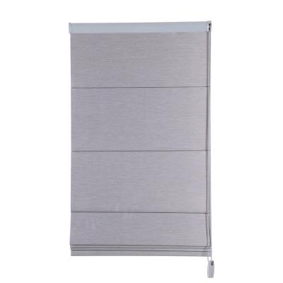 China Minimalist Blackout Roman Curtain Roman Shade Curtain Easy Install Custom Cortinas Roman Roller Shade for sale