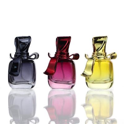 China Cosmetic Wholesale Custom Design Transparent Elegant Glass Spray 15ml Perfume Empty Perfume Bottle for sale