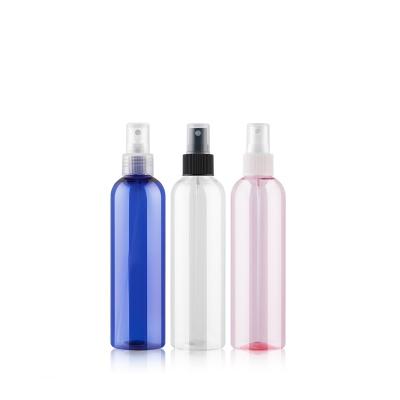 China Household Products 10ml 20ml 30ml 50ml 100ml 250ml Outdoor Recycled Mist Spray Plastic Travel Mist Spray Bottle Round Empty Mini Cosmetic Bottle Empty for sale