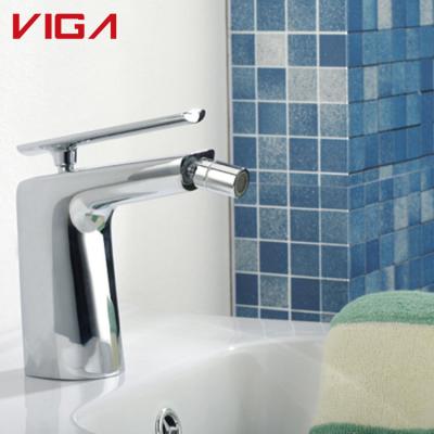 China Guangdong Sense Faucets Polished Single Hole Bidet Taps Bidet Mixer Tap Bidet Faucet for sale