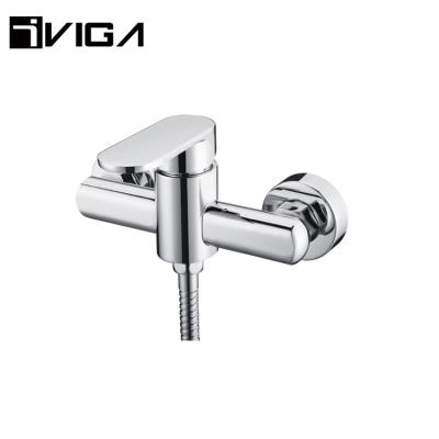 China Without Sliding Bar Sanitary Ware Chrome Plated Single Lever Concealed Shower Mixer Concealed Mixer Tap for sale