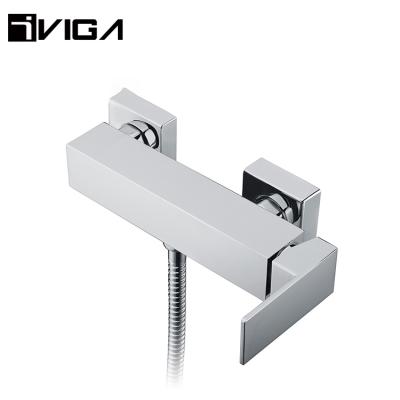 China High Quality Zinc Alloy Metered Faucets Handle Bath Mixer Shower Bathroom Shower Mixer Taps for sale