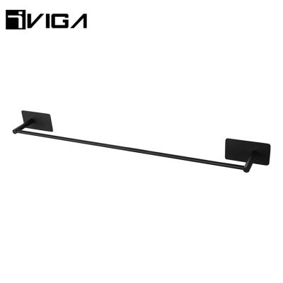 China Modern Hot Selling 304Stainless Steel Towel Rack Bar Wall Mounted Single Towel Rack For Bathroom for sale