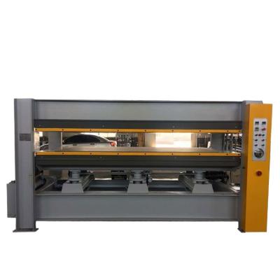 China Hotels 200 Tons 3 Layers 6 Layers Hot Pressing Hot Press Machine Wooden Door for sale