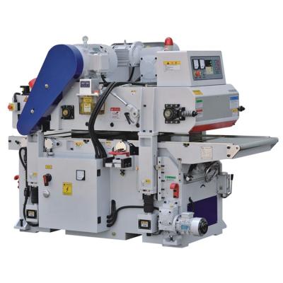 China Building Material Shops Heavy Duty 600mm Width Double Side Planer With Spiral Cutting Head for sale