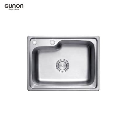 China Without Faucet Kitchen Farmhouse Sink Stainless Steel Cheap Price Portable Kitchen Sink for sale