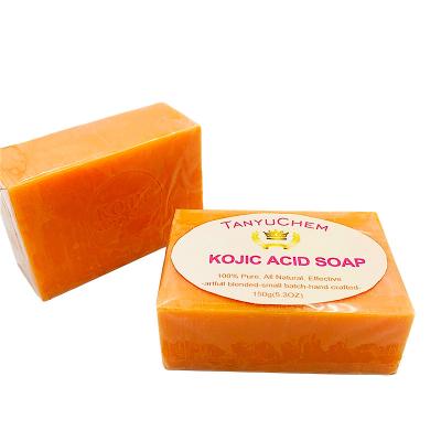 China Organic Private Label Basic Cleansing Kojic Acid Soap For Sensitive Skin Cleansing And Moisturizing Soap Deep Brightening Kojic Acid for sale