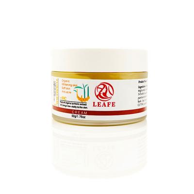 China High Quality Turmeric Curcumin Face Cream Anti-acne Products Anti Aging Skin Beauty Whitening Face Cream for sale