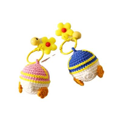 China Handsome Duck Buttocks Keychain Bag Handmade Hook Keychain/Keychain Accessories Key Chain Hook Pendant Bag for sale