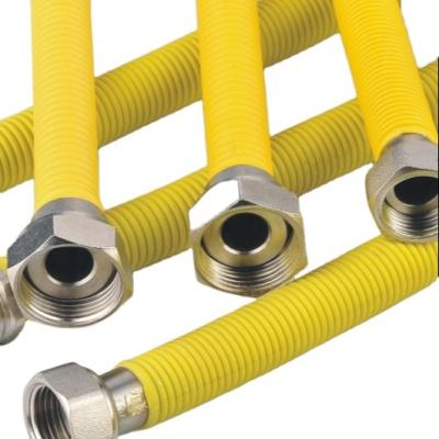 China General flexible gas hose for industry 304 stainless steel yellow spiral welded theoretical weight around 1,300 pcs series Aisi, aisi for sale