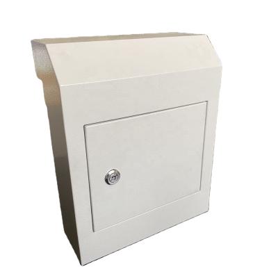 China Metal Wall Mounted Type Through Wall / Door Drop Box for sale