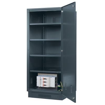 China Grid Customized Electrical Cabinet With Door Stopper Aluminum Solar Power Battery Cabinet for sale