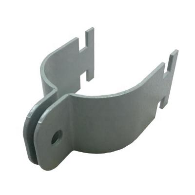 China Bracket Stamping Slotted Raceway Shelf Metal Post U Clamp Bracket for sale