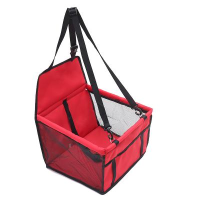 China Portable Pet Car Carrier Cat Car Mesh Hanging Bag Pet Car Travel Foldable Waterproof Breathable Hommock Viable Dog Car Carrier Care Bag for sale