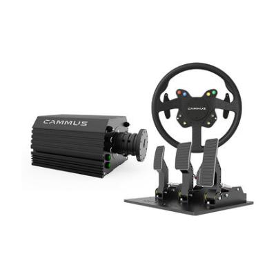 China Cammus Direct Drive Sim Car Game Simulator With Adjustable Pedal for sale