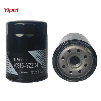 China Yipei auto engine parts engine oil filter 90915 yzzd4 for Prado 2700/3400/4000 Hiace Lexus for sale