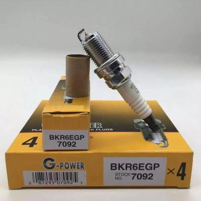 China Auto Auto Part Spark Plugs Factory Price Spark Plug OEM Bkr6egp 7092 Bkr5egp 7090 Bkr6e-11 Bkr5e-11 90919-01247 01164 01210 01253 01235 01249 01221 for sale