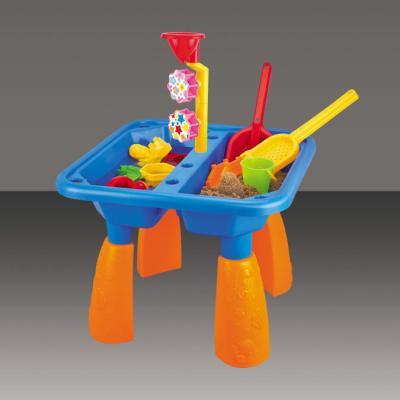 China Sand & water playing children's activity sandbox sand playing table for sale