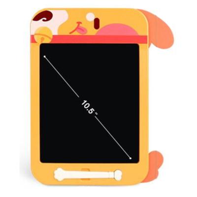 China Cute Cartoon Style 10.5 Inch LCD Screen Firewood Dog Drawing Board Monochrome Writing Board for sale