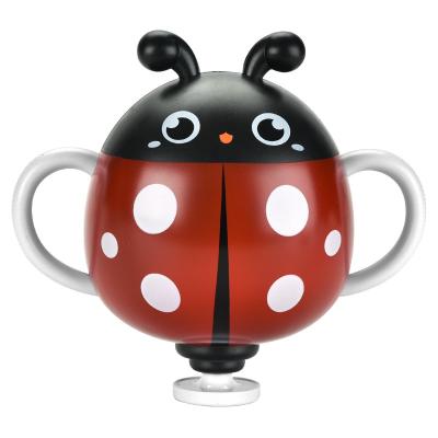 China Adorable cute water tool bath toy fountain shower insect ladybug and bee insect spray smooth touch with double non-slip handles easy to grip and hold for sale