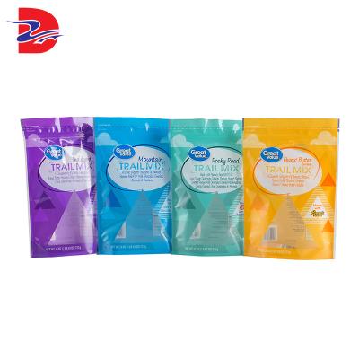 China Security New 2020 Food Grade Biscuits Cookies Snacks Nut Packaging Zipper Bags for sale