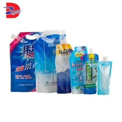 China Professional Safety Supplier Chemical Beak Shaped Bag Pe Detergent Packing Bags for sale