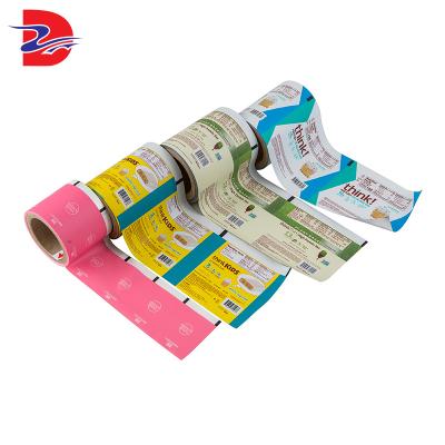 China Film Sealer Chocolate Seal Film Food Wrapping Moisture Proof Metallized Lamination Cold Film Roll for sale