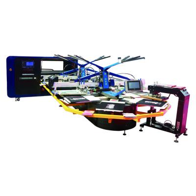 China Garment Shops CE Certificate High Speed ​​Oval Screen Printing Machine Screen Printer With Dog Printer Spare Parts Sri Lanka Indonesia Supplied for sale