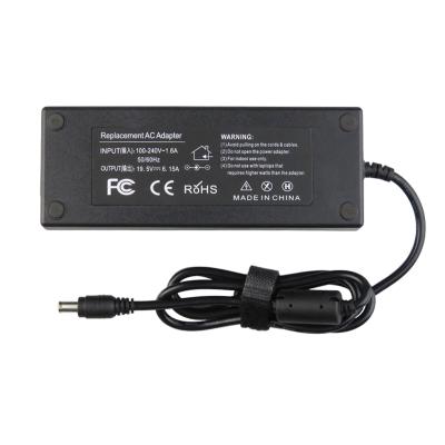 China For SONY Laptop 120W Adapter Charger For Sony Laptop AC Adapter PCGA-AC19V7 19.5V 6.15A Adapter 6.5x4.4mm for sale