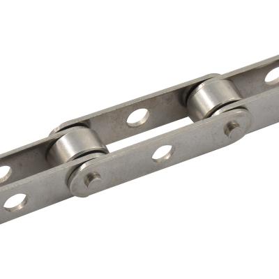 China Hotels Factory direct stainless steel double pitch middle hole chain For Conveyor Belt Industry for sale