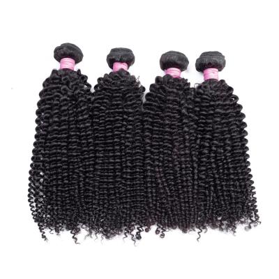 China Deep Wave Hair Brazilian Curly Hair Headband Lace Up Closure With Bundles for sale