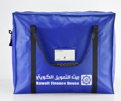 China Durable security bag with lock for sale